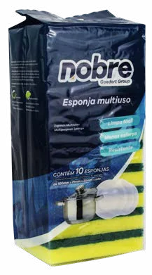 Esponja multiuso Nobre, pacote com 10