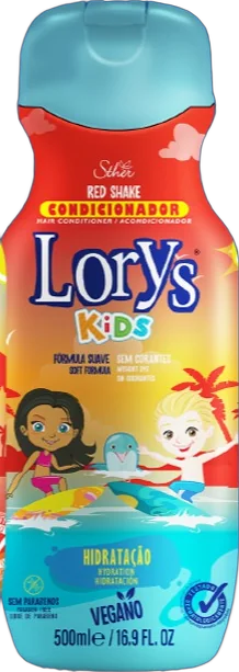 Condicionador Red Shake 500ml Lorys Kids