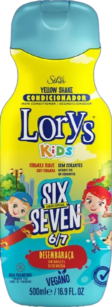 Condicionador Yellow Shake 500ml Lorys Kids