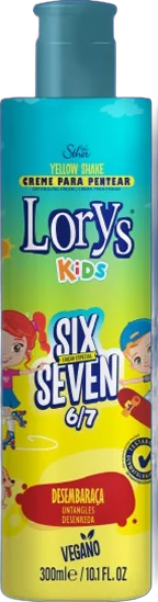 Creme de Pentear Yellow Shake 300ml Lorys Kids