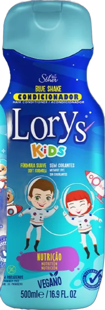 Condicionador Blue Shake 500ml Lorys Kids