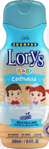 Shampoo Calêndula 500ml Lorys Baby